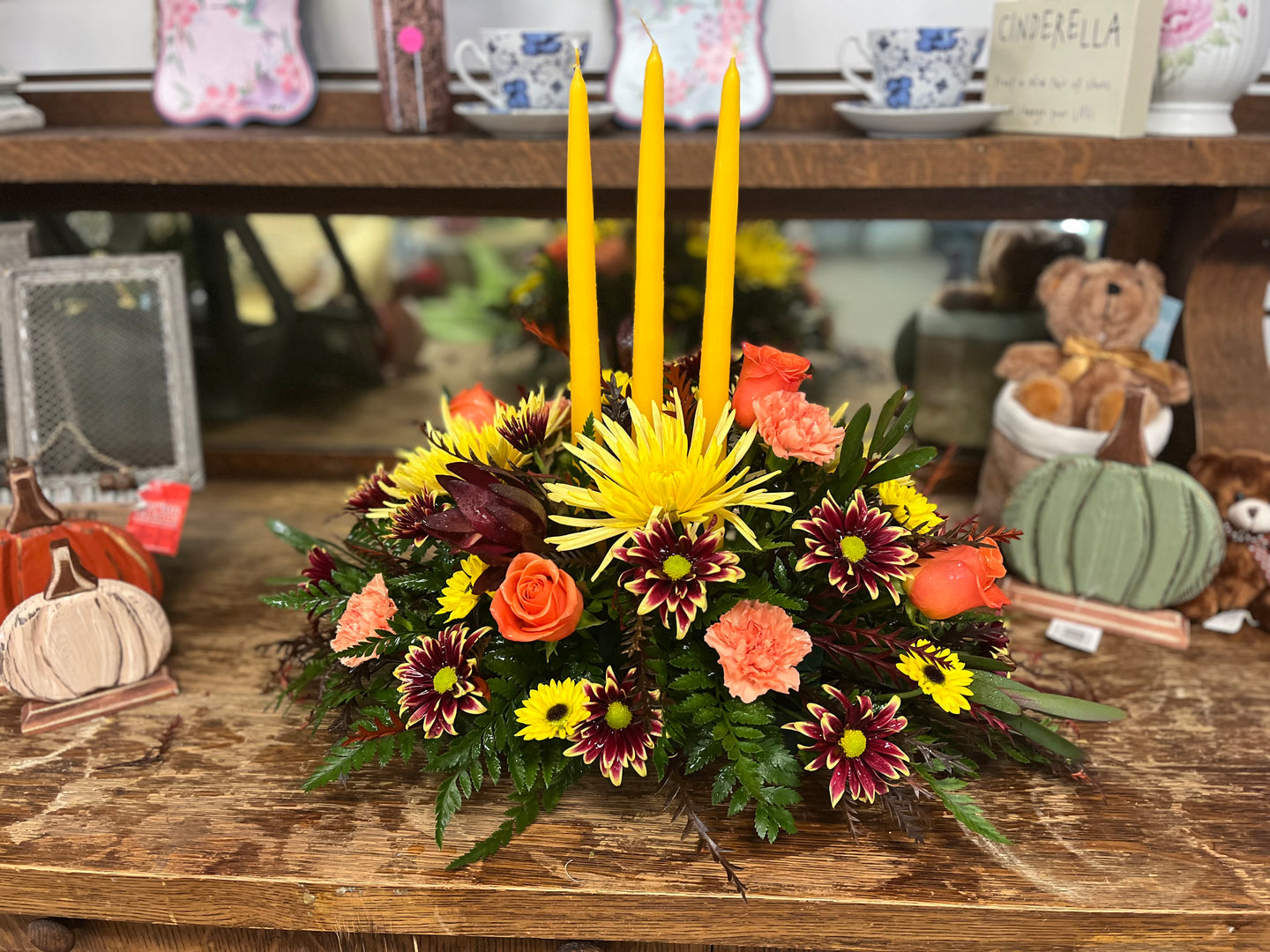 Harvest Table Centerpiece