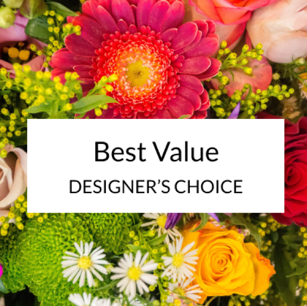 Designer's Choice - Let our designer's create a seasonal bouquet.